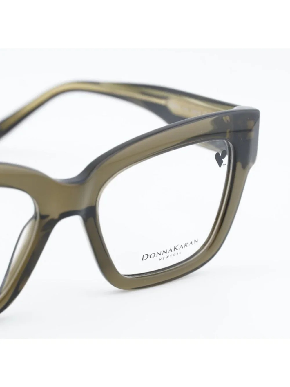 Donna Karan DO5014 315 Eyeglasses - Olive 53mm Cat Eye Frame